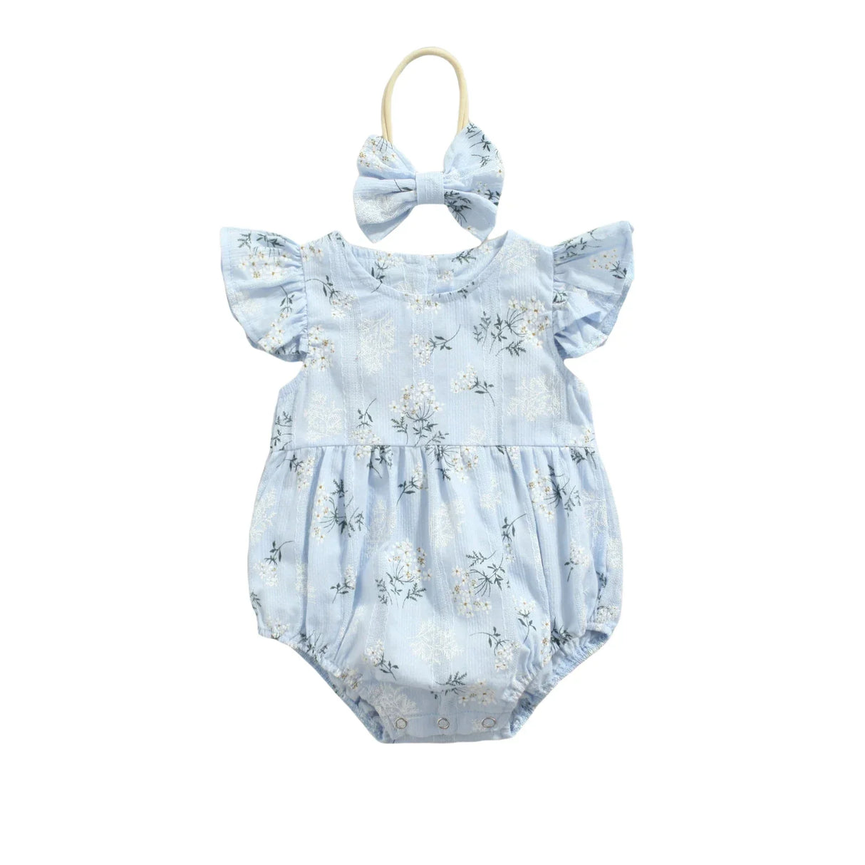 Newborn Baby Girls Rompers Ruffle Cotton Baby Girl