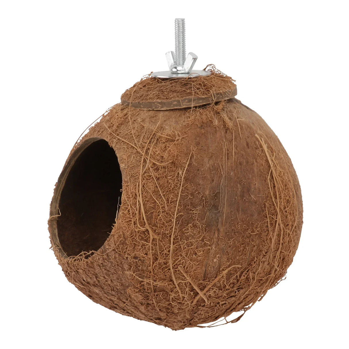 Coconut Shell Bird Nest Coco Birds House Parrots