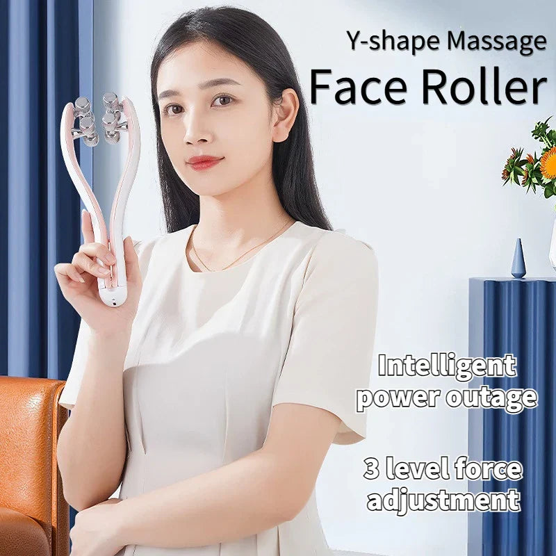 EMS V Face Lifting Roller Microcurrent Face Jaw