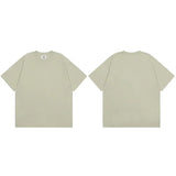 Summer 2024 Men Plain T-Shirt Streetwear 100 Cotton