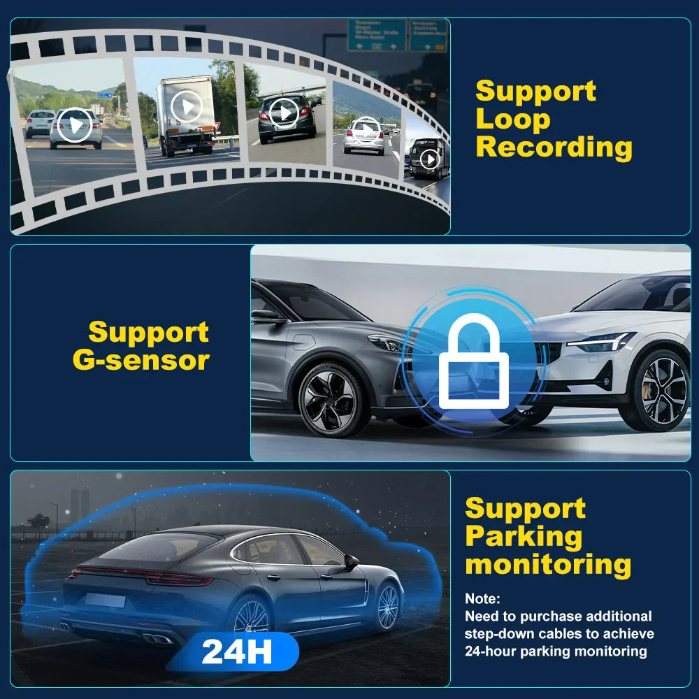 BEPOCAM ZD03 Car DVR WiFi UHD Dash Cam