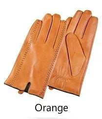 Gours Winter Men's Genuine Leather Gloves New Brand