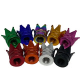 14PCS Creative Crown Aluminum Car Wheel Tyre Tire