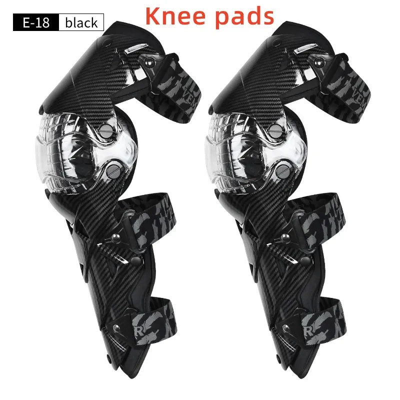 Fashion Motorcycle Elbow Pads VEMAR Motocross Small Kneepad Off-Road Racing Knee Brace Safety Protection Guards Protective Gear