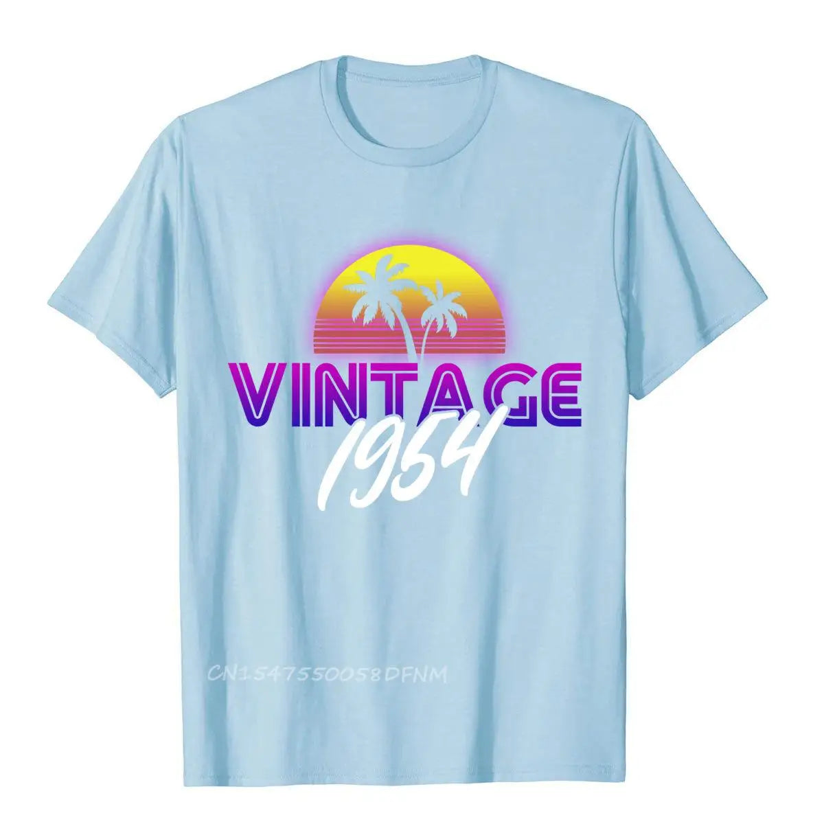 Retrowave Vintage 1954 Birthday Gift Printed On Premium