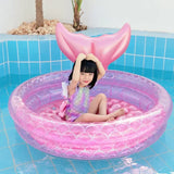 New Mermaids Inflatable Pool Bathing Kids Summer Home