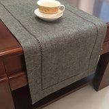 Linen Table Runner Farmhouse 13 x 72 Inches