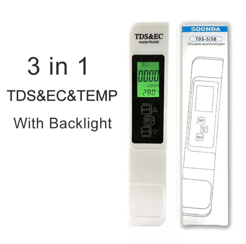 2-in-1 PPM Water TDS Meter Tester Drinking Water