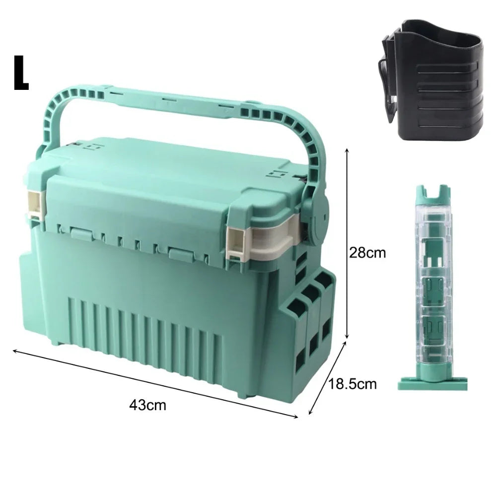 Large Capacity Fishing Tackle Box Multifunctional Fishing Lures