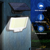 200LED Trifold Porch Lights Fall Prevention Wall Lamp