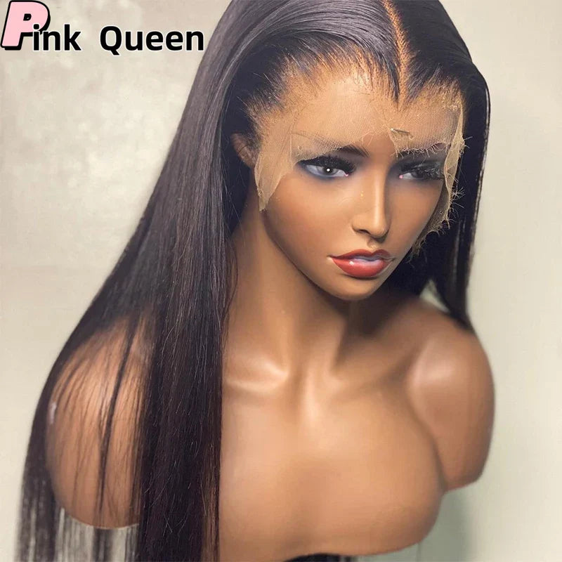Bombshell black 13*4 Synthetic Hair Front Lace Wig