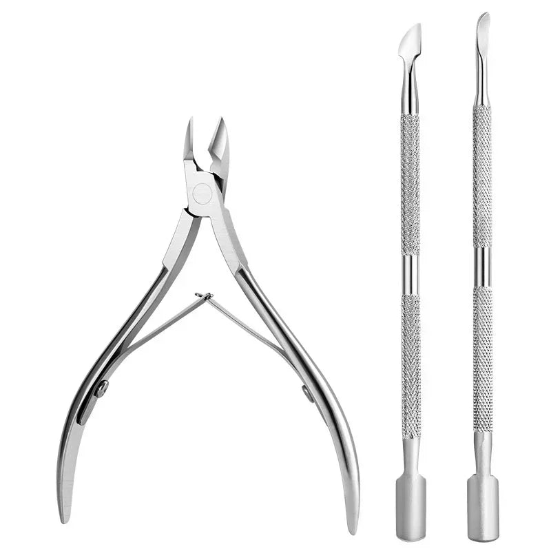 Stainless Steel Nail Art Cutter Scissor Cuticle Clipper