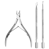 Stainless Steel Nail Art Cutter Scissor Cuticle Clipper