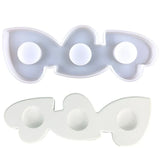 DIY Irregular Shaped Candlestick Silicone Mold 13 Holes