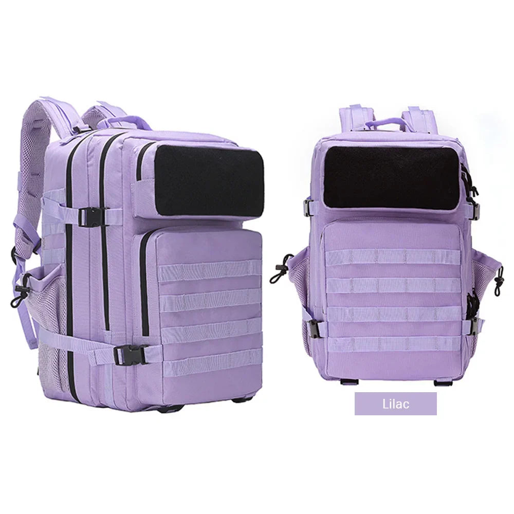 45L Military Tactical Backpack, Large Capacity Outdoor Rucksack