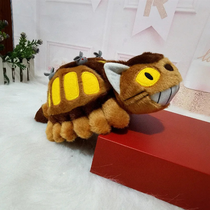 30cm Cute Cartoon Animation Bus cat Doll Soft