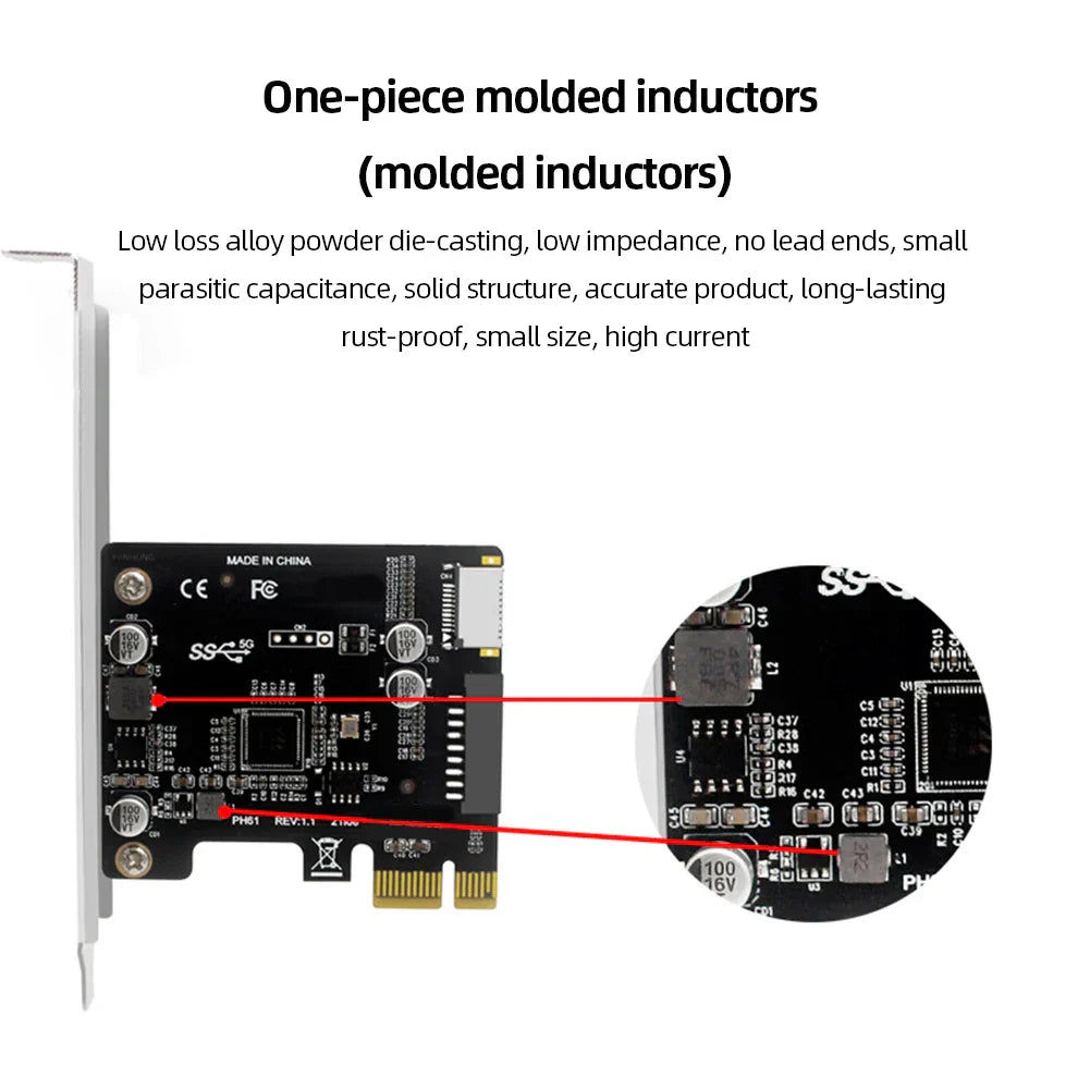 PC PCI-E To USB 3.0 PCIE Expansion Controller