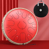 Hluru 15 Notes Glucophone Steel Tongue Drum 13