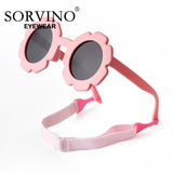 SORVINO Vintage Kids Sunglasses Child Sun Glasses Round