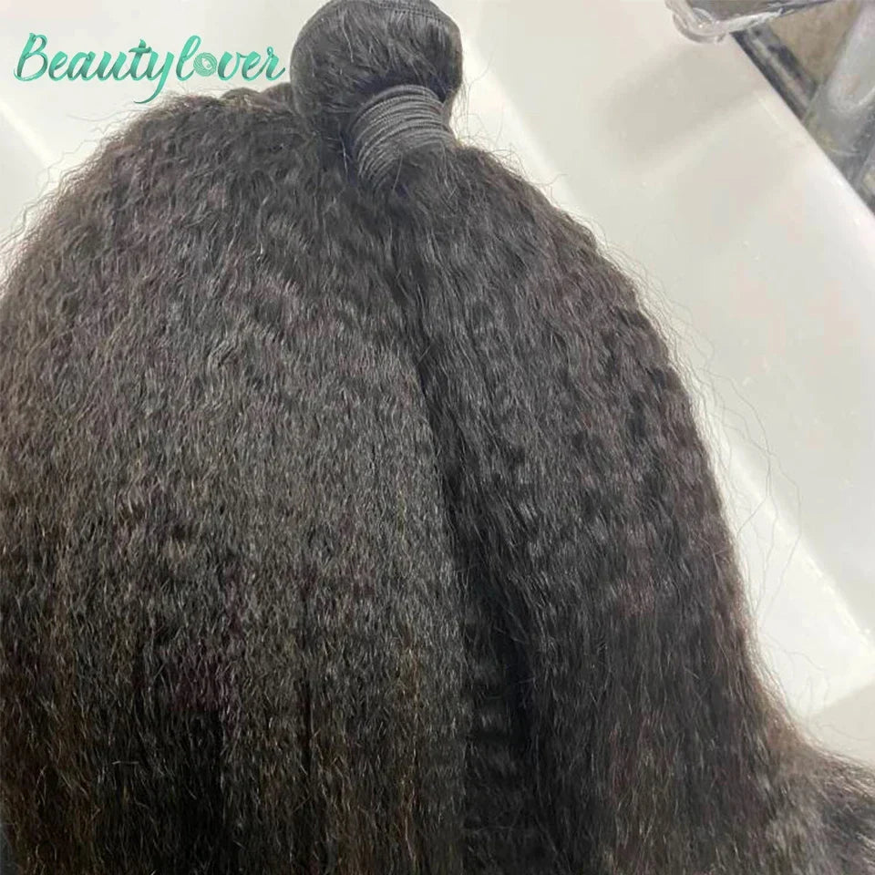 28 30 Inch Kinky Straight Human Hair Bundles