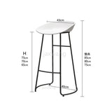 Bar Chair Modern Simple Bar Stool High Footstool