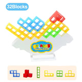 16-48 Blocks Building Block Brick Toy Balance Stacked