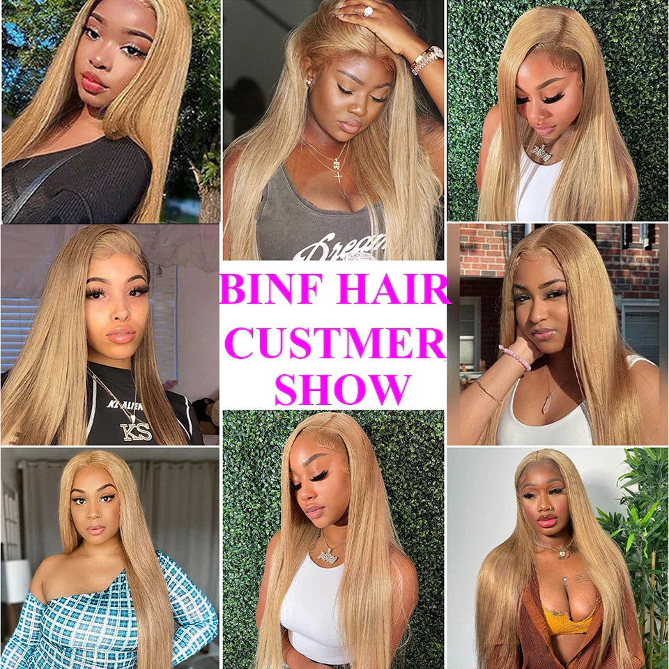 27 Honey Blonde Human Hair Bundles Virgin Cheap