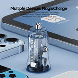 Toocki 45W USB Type C Car Charger Fast