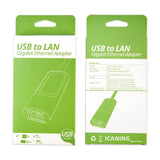 2500Mbps Ethernet Adapter 2.5 Gigabit USB Type C