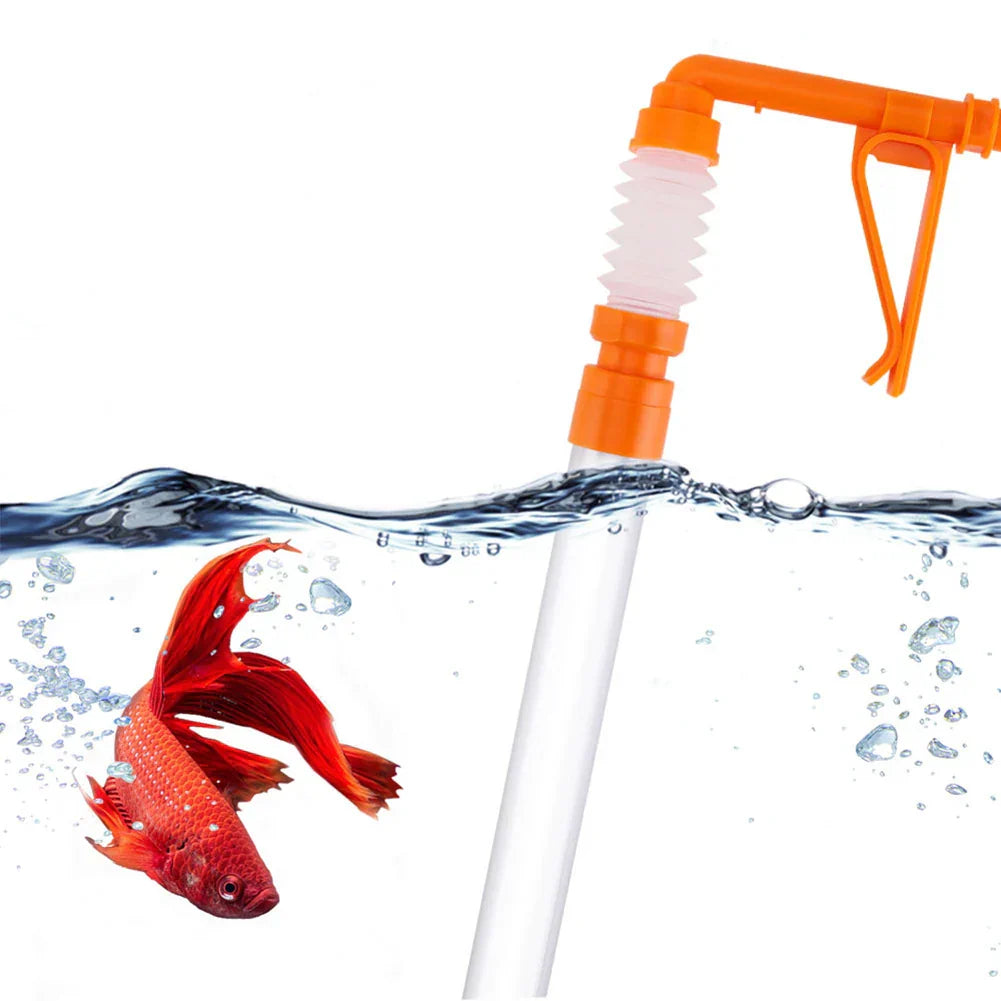 Aquarium Gravel Cleaner Fish Tank Cleaner Vacuum Regulating
