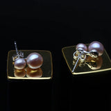 Cute 925 Sterling Silver Stud Piercing Earrings for