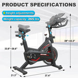 GOFLYSHINE Exercise Bikes Stationary,Exercise Bike for Home Indoor