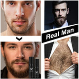 4Pcs/Set Beard Growth Kit Men Hair Enhancer Thicker