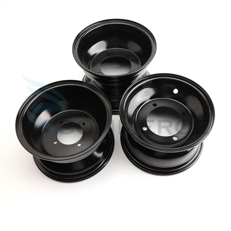 Black 8 inch Front or Rear wheel Hub