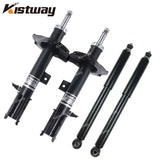 4PCS Front Rear Shock Absorbers Without ADS