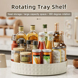 1Pc Kitchen Storage Spice Rack 360 Degree Rotating