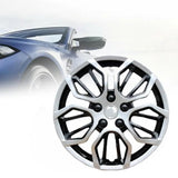 15 Inch Universal Car Wheel Cover Silver Black
