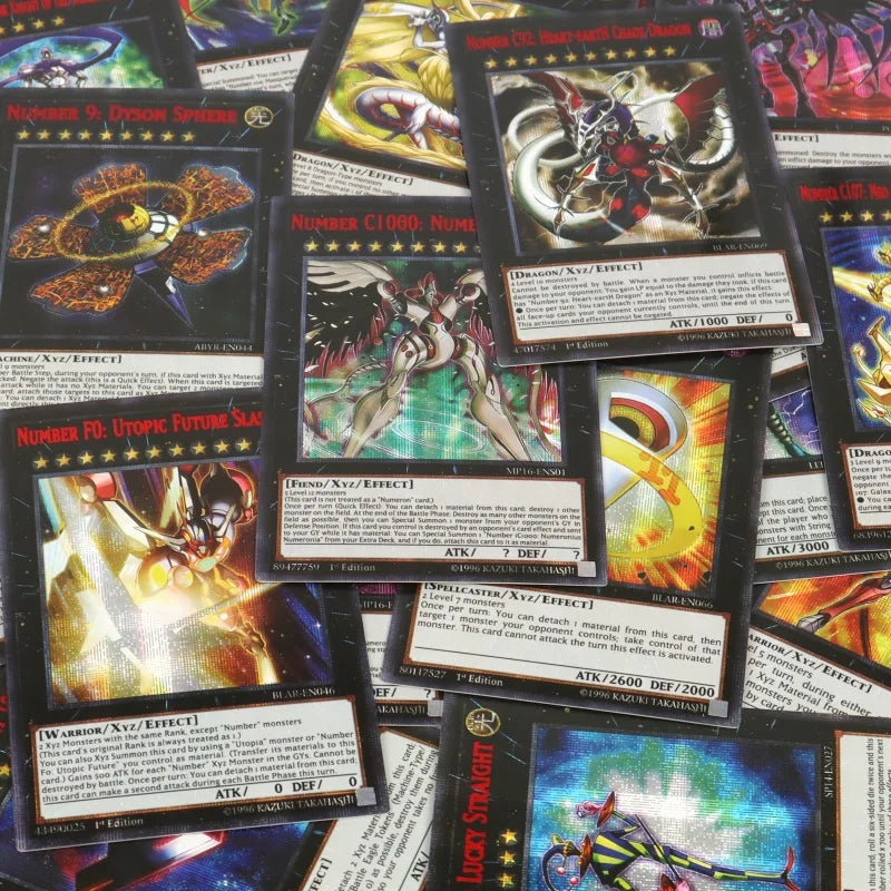 148 Pcs Yugioh Card SER Letter in English