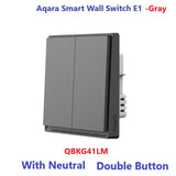 Aqara E1 Wall Switch With Neutral NO Neutral