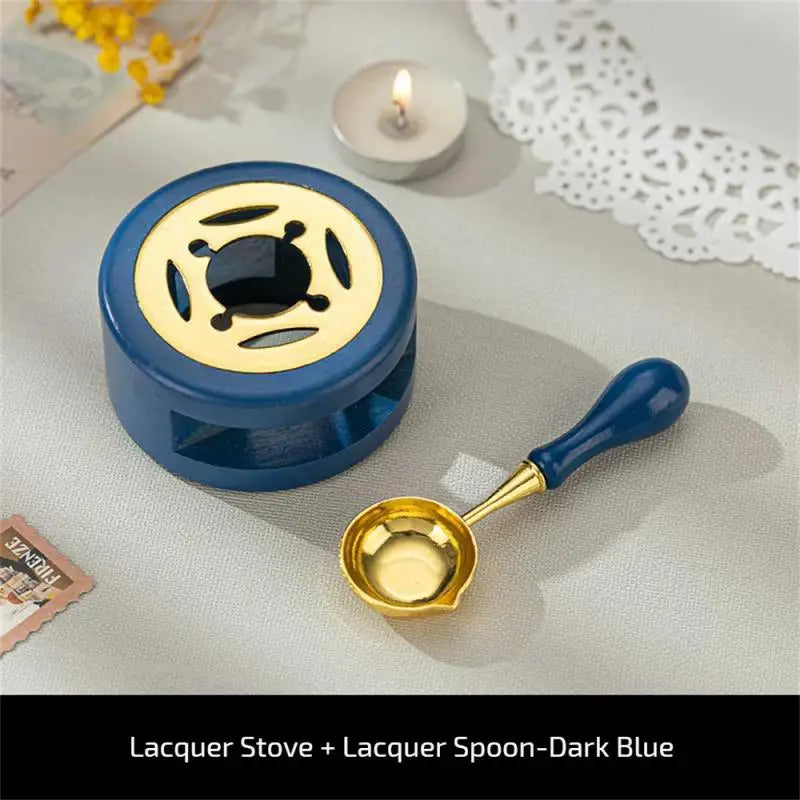 Wood Stove Seal Spoon Decoration Gift DIY Craft