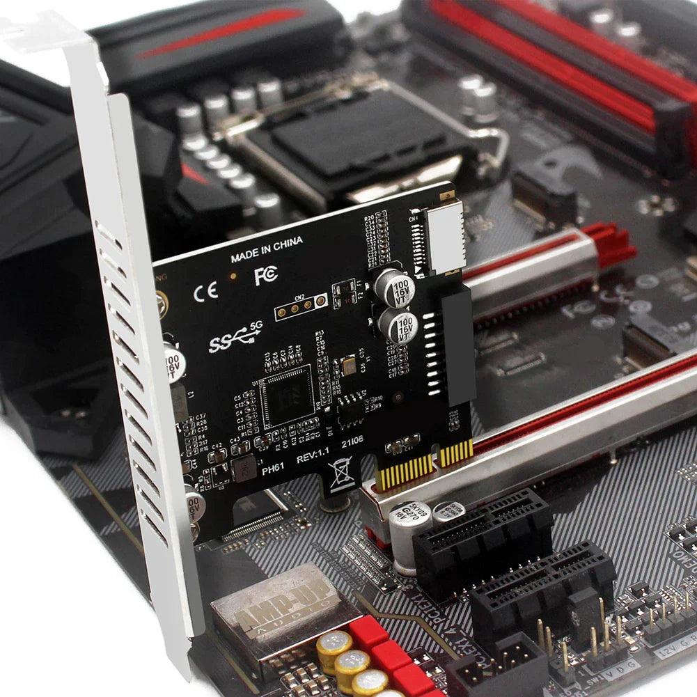 PC PCI-E To USB 3.0 PCIE Expansion Controller