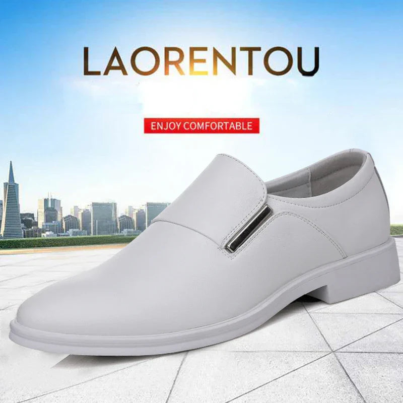 New Fashion Dress Men's Shoes Pointed Toe Leather