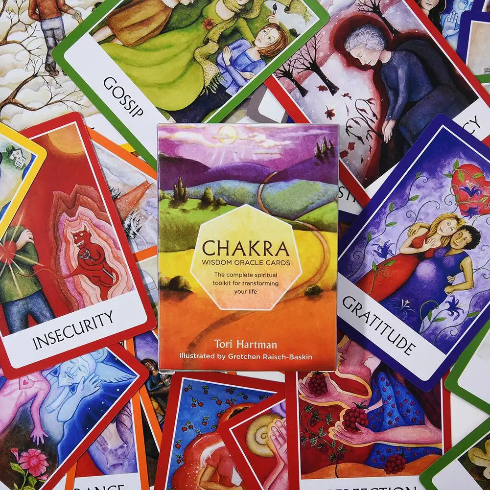 CHAKRA Tarot Card PDF Oracle Cards Divination for