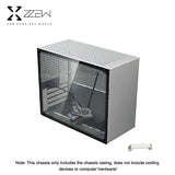 ZZAW C2 C2P M-ATX Computer Case Side Transparent