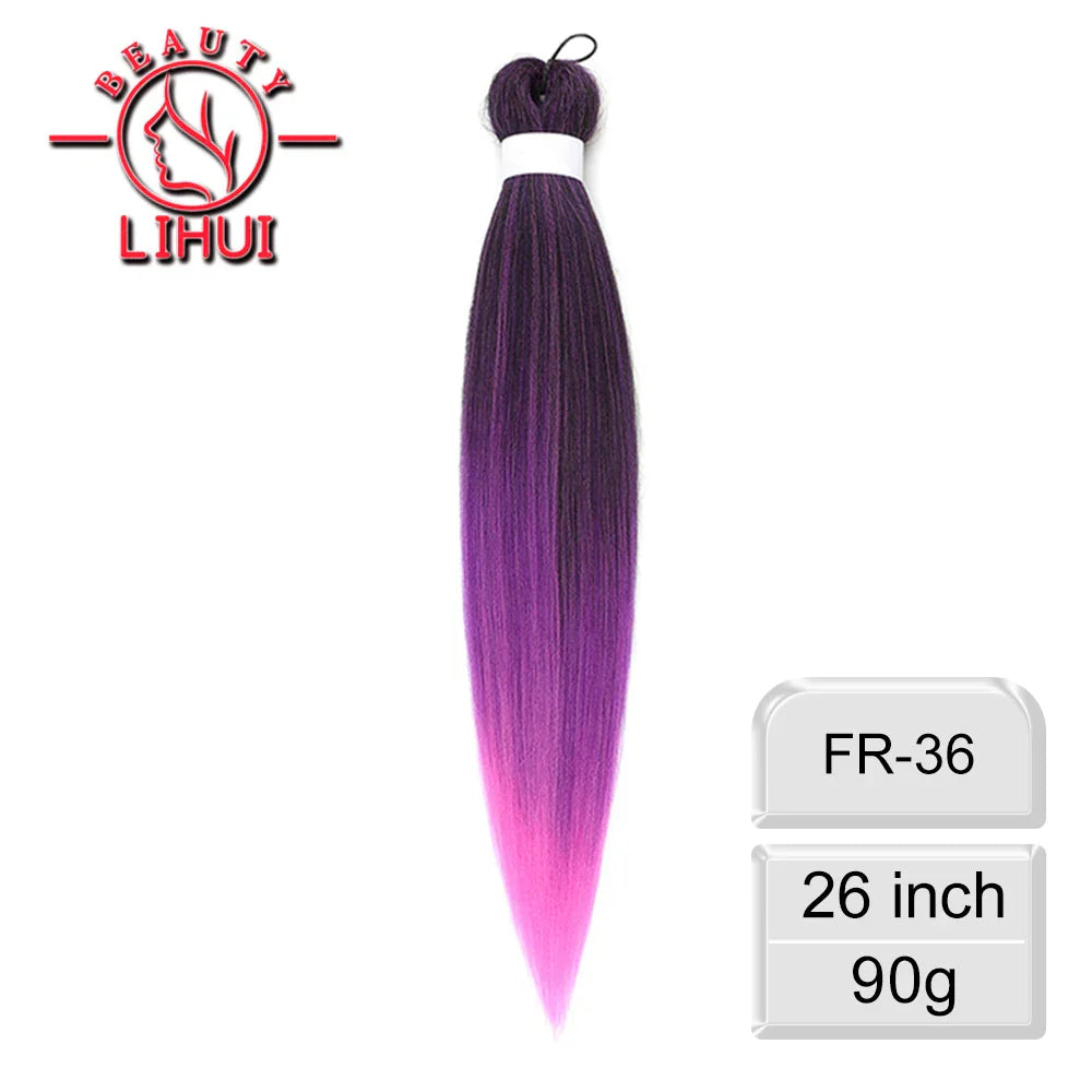 Braiding Hair Pre-stretched Synthetic Jumbo Braiding Hair Extensions