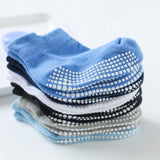 6 Pairs/lot Toddler Baby Socks Cotton Solid Color