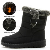 Waterproof Winter for 2023 New Faux Fur Long