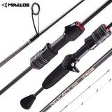 Mavllos Delicacy Solid Tip Bass Spinning Rod, Carbon