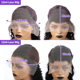 250% Loose Deep Wave 13x6 HD Lace Frontal