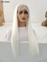 Bombshell Snow White 13*4 Synthetic Hair Front Lace